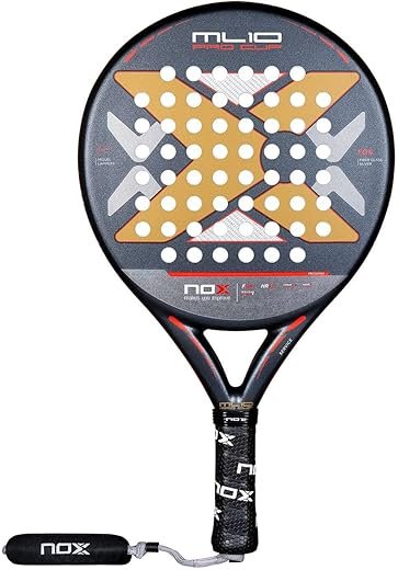 Padel Racket ML10 Pro Cup Rough Surface Edition by Miguel Lamperti 2025 | High-Performance Pala Padel | Carbon Frame & HR3 Core | Rough Sand Finish for Enhanced Spin | Racket for Adults