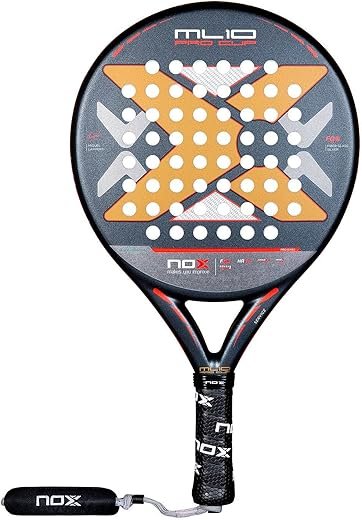 Padel Racket ML10 Pro Cup Rough Surface Edition by Miguel Lamperti 2025 | High-Performance Pala Padel | Carbon Frame & HR3 Core | Rough Sand Finish for Enhanced Spin | Racket for Adults