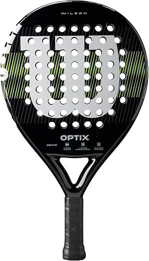 Wilson Optix V1 Padel Rackets - Grip Size 2-4 1/4"