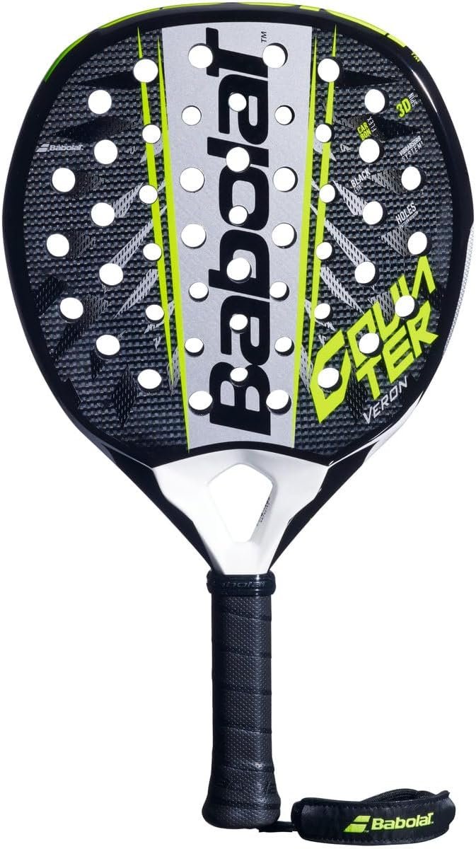 Babolat Counter Veron 2.6 Padel Racket (Black/Yellow)